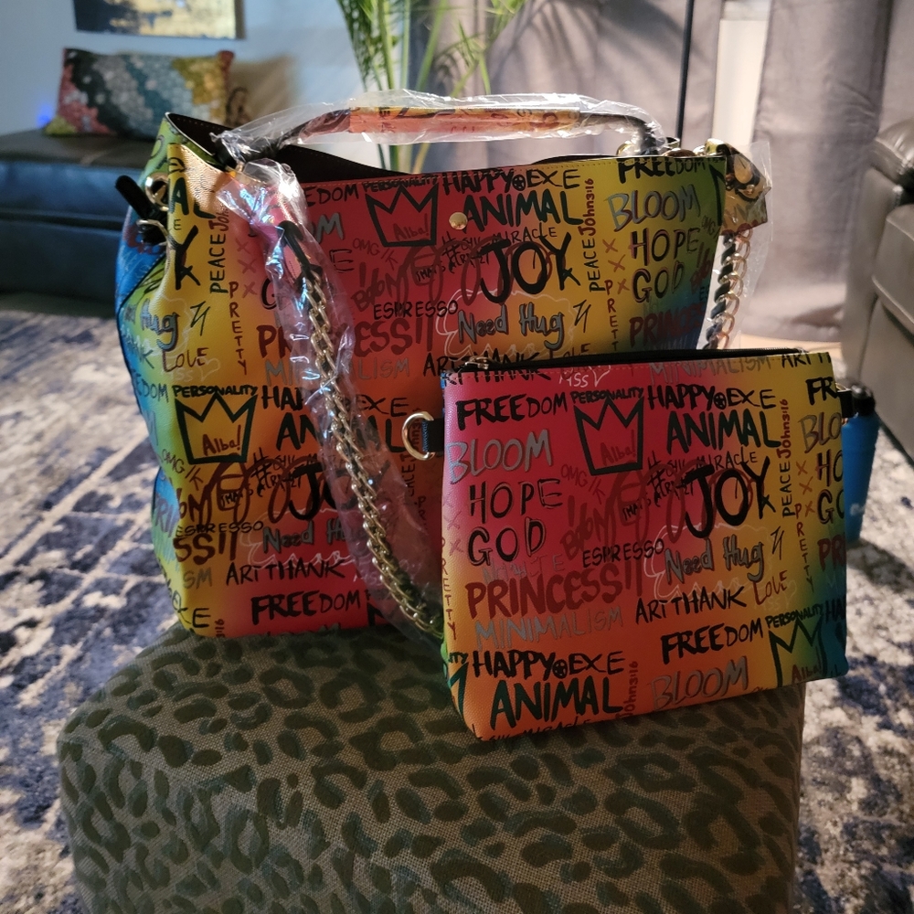 Graffiti handbag